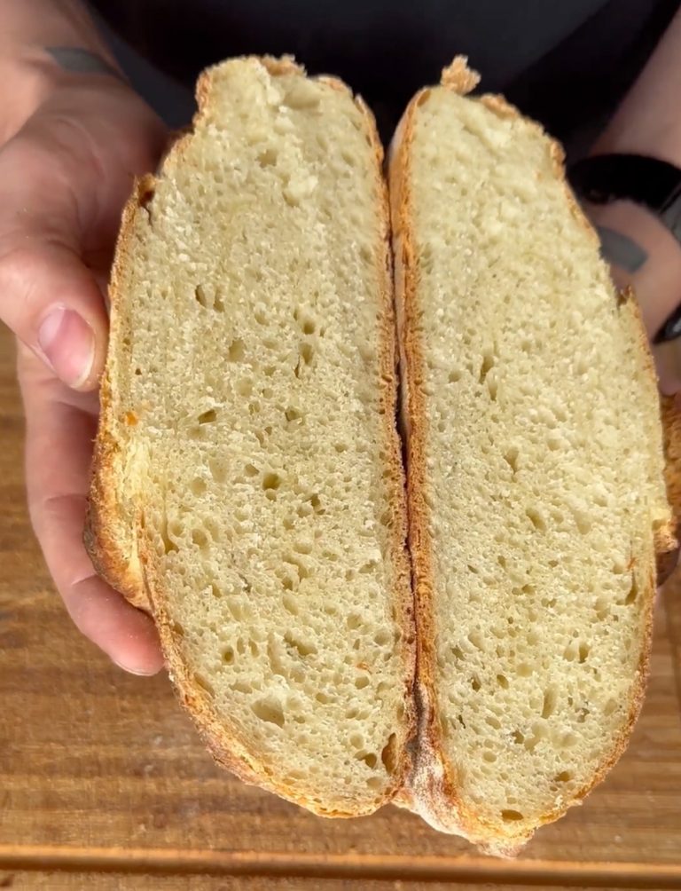 Einfaches Brot aus 405er Weizenmehl