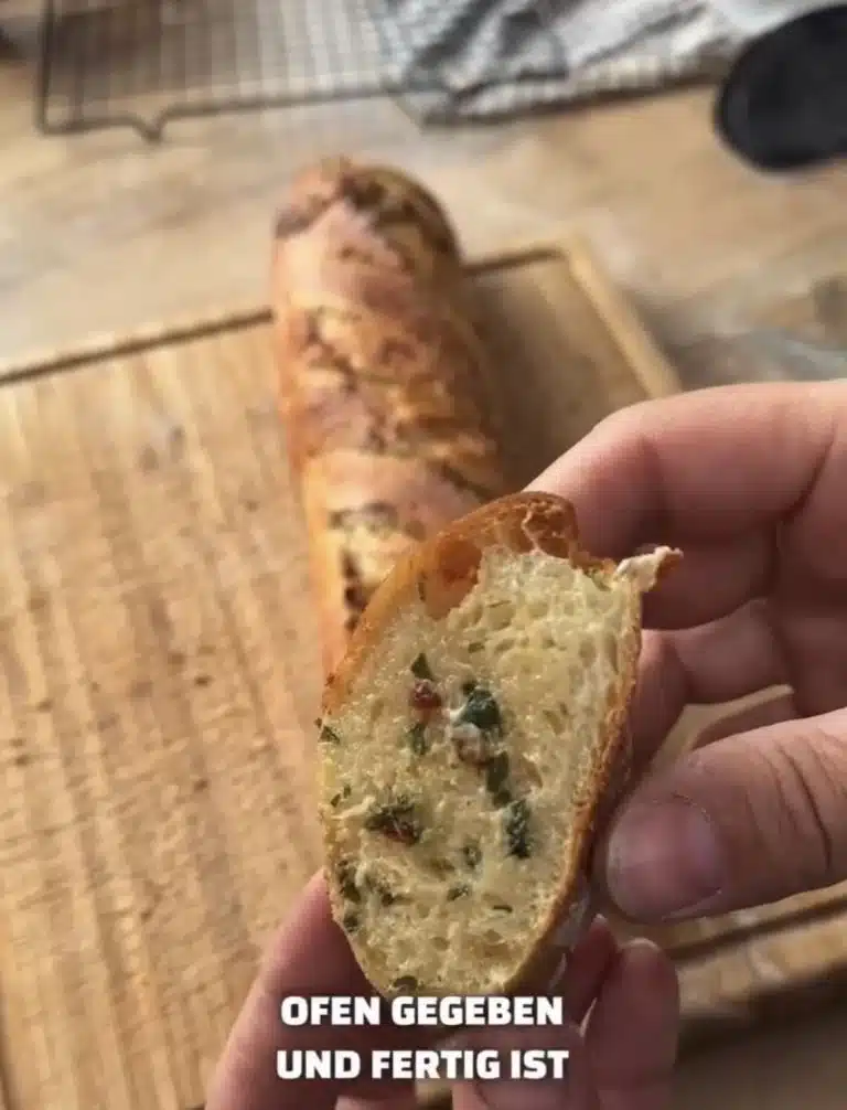 Knoblauch Baguette