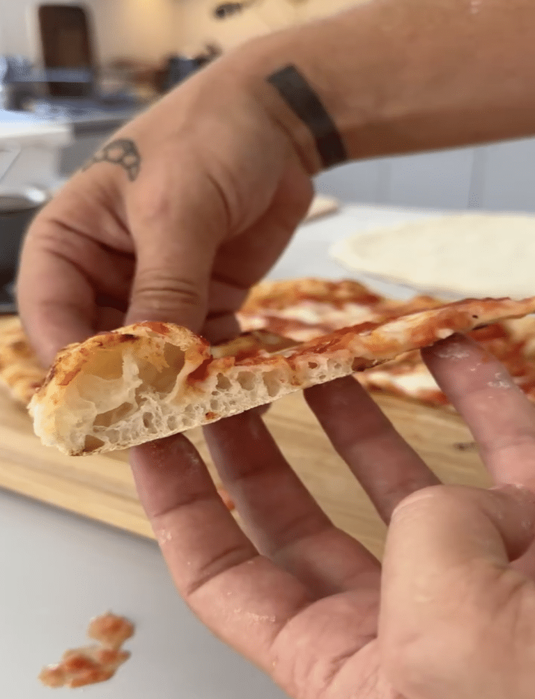 Pizza aus dem Haushaltsofen