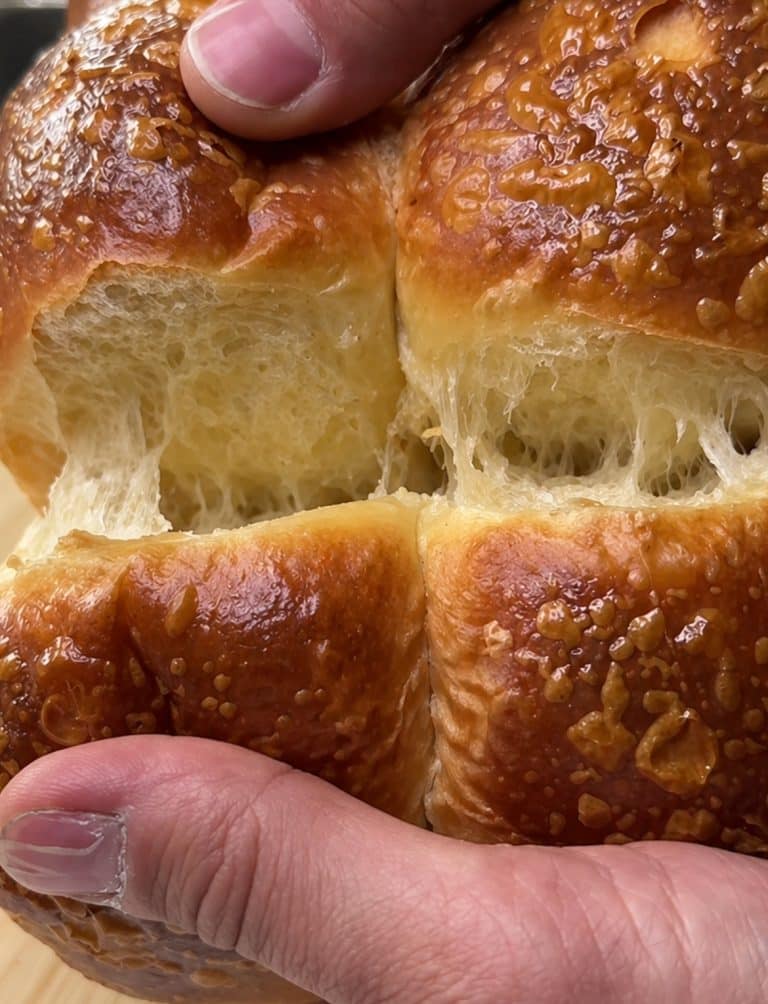 Brioche mit Sauerteig